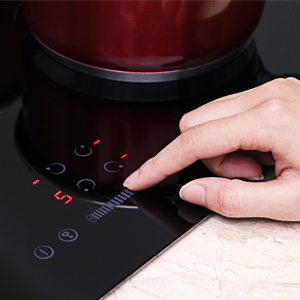 4 Burner Electric Cooktop, Built-in 24 Inch  Induction Cooktop 220V~240V 6400W